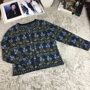 Nomadic Traders Ramie Knit Cardigan w/ Heart Buttons – Boho Heritage